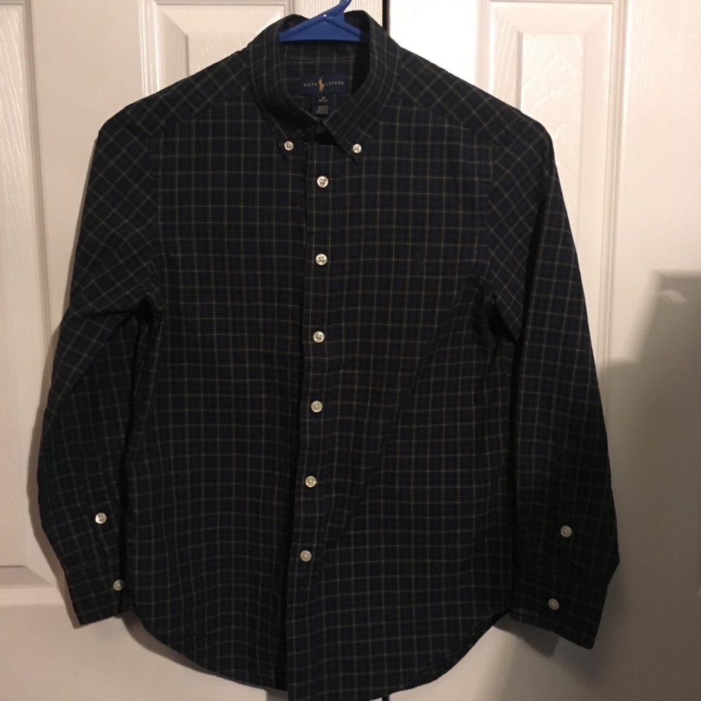 Ralph-Lauren button down boys shirt